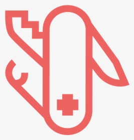 Swiss Army Knife Icon Blue, HD Png Download, Free Download