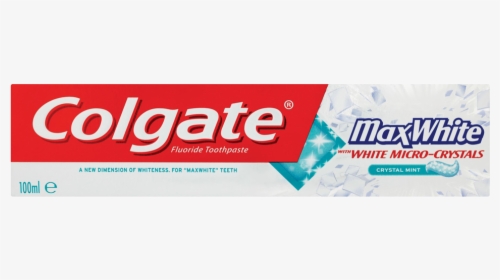 Colgate Max White With White Micro Crystals Crysta - Colgate, HD Png Download, Free Download