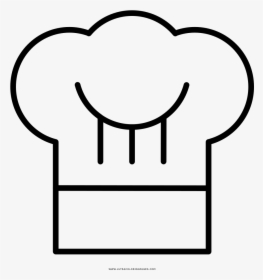 Chap U Chef Drawing - Sombrero Chef Para Dibujar, HD Png Download, Free Download