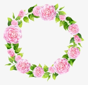Transparent Snow Mountain Png - Floral Pink Frame Png, Png Download, Free Download