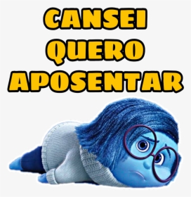 #tristeza #aposentar #divertidamente - Animal, HD Png Download, Free Download