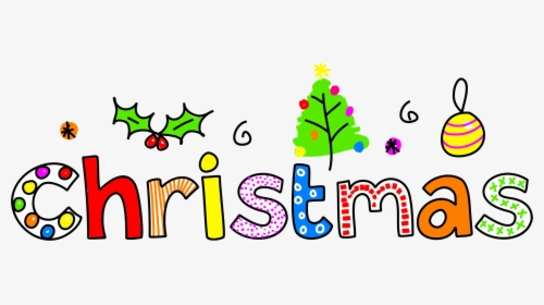 Transparent Merry Christmas Words Png - Christmas For Kids, Png Download, Free Download