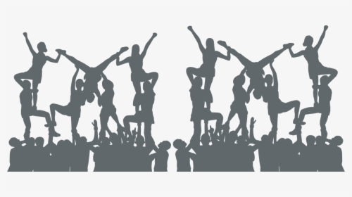 Cheerleading Uaap Cheerdance Competition Cheer-tanssi - Cheering Squad Png, Transparent Png, Free Download