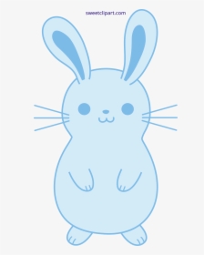 Bunny Rabbit Clipart - Cute Fat Easter Bunny, HD Png Download, Free Download