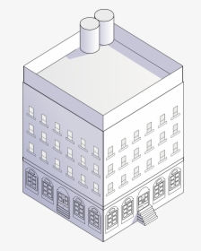 Building House White Free Picture - Building Clipart, HD Png Download, Free Download