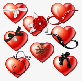 Coeurs Png En Kit - Heart, Transparent Png, Free Download