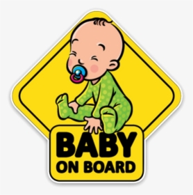 Transparent Baby On Board Png - Baby On The Board, Png Download, Free Download