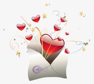 Tarjeta De Mensaje De Amor Con Imágenes De Corazones - Sweet Love Images Download, HD Png Download, Free Download