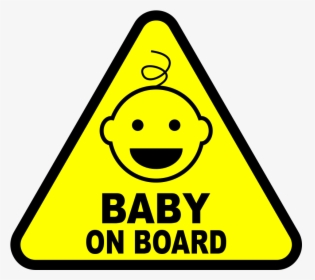 Baby On Board - Baby On Board Sign Png, Transparent Png, Free Download