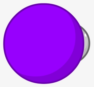 Purple Round Speaker - Bfdi Circle Speaker Box, HD Png Download, Free Download