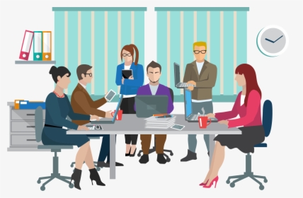 Transparent People Sitting At A Table Png - Benefits Of Positive Psychology, Png Download, Free Download