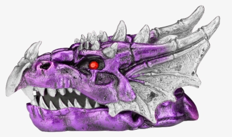 Purple Dragon Head Trinket Box - Skull, HD Png Download, Free Download