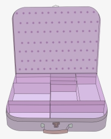 Open Suitcase Clipart, HD Png Download, Free Download