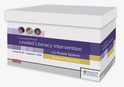 Fountas & Pinnell Leveled Literacy Intervention Purple - Box, HD Png Download, Free Download