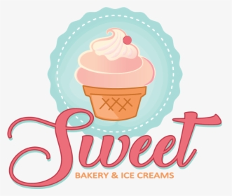 Transparent Ice Cream - Logo Design For Bakery Shop, HD Png Download, Free Download