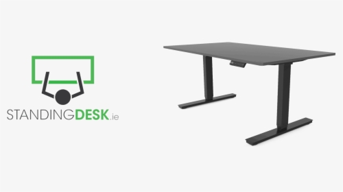 Standing Desk Logo And Motorized Height Adjustable - Folding Table, HD Png Download, Free Download