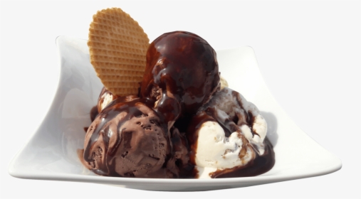 Ice Cream Sundae Png Free Download - Chocolate Ice Cream Png, Transparent Png, Free Download