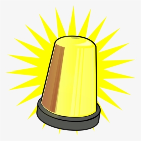 Great Yellow Traffic - Yellow Warning Lights Clipart, HD Png Download, Free Download