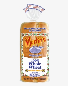 Martin"s® 100% Whole Wheat Potato Bread - Bread, HD Png Download, Free Download