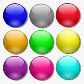 Free Vector Game Marbles Clip Art - Marbles Clip Art, HD Png Download, Free Download