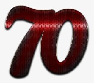 70 Number Red Dots Png - Red 70 Png, Transparent Png, Free Download
