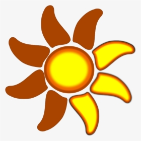 Sum 06 - Sun With 8 Rays, HD Png Download, Free Download