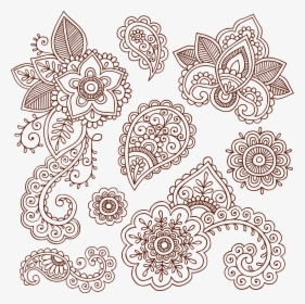 Tattoo Paisley Material Ham Pattern Henna Vector Clipart, HD Png Download, Free Download