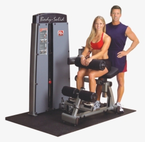Body-solid Ab Crunch & Back Extension Machine - Body Solid Pro Dual Ab And Back Machine, HD Png Download, Free Download