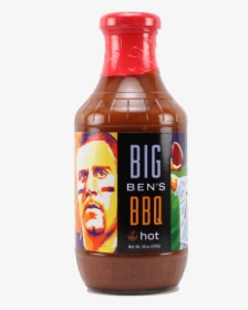 Big Ben"s Hot Bbq Sauce - Bottle, HD Png Download, Free Download
