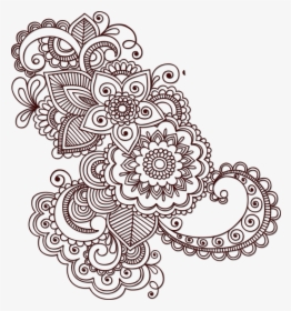 Transparent Henna Pattern Png - Transparent Mehndi Design Png, Png Download, Free Download