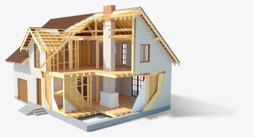 Frame House - Канадская Технология Строительства Домов, HD Png Download, Free Download