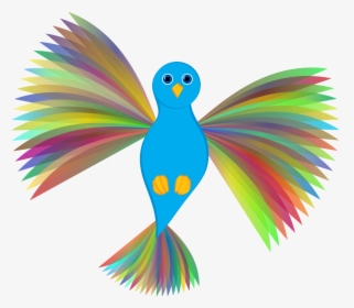 Flying Prismatic Dove - Vector Dove Transparent Png, Png Download, Free Download