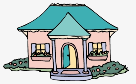 Houses Vector Cartoon Illustration Free Frame Clipart - Адаптация В Детский Сад Презентация, HD Png Download, Free Download