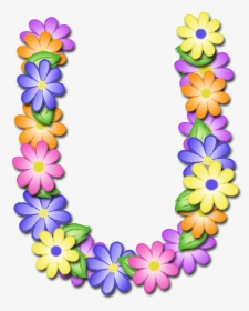 Letter U Floral Clipart, HD Png Download, Free Download
