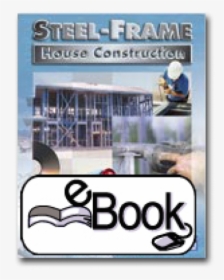 Steel-frame House Construction Ebook & Software Download - Steel Frame, HD Png Download, Free Download