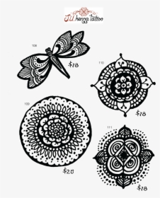 Henna Pattern Png, Transparent Png, Free Download