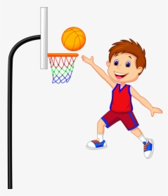 Transparent Basketball Hoop Clipart Png - Clipart Of Outdoor Games, Png Download, Free Download