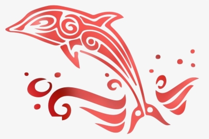 Transparent Tribal Dolphin Png Image - Dolphin Png Black And White, Png Download, Free Download