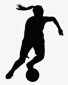Free Girls Basketball Png Free Stock Images - Girl Soccer Player Silhouette Png, Transparent Png, Free Download