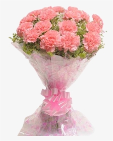 Carnation - Pink Carnation Flower Bouquet, HD Png Download, Free Download