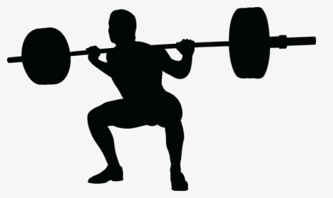 Weightlifting - Squat Clipart, HD Png Download, Free Download