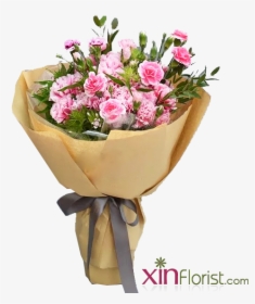 Carnation-bouquet4 - Garden Roses, HD Png Download, Free Download