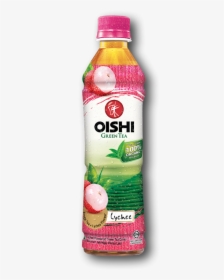Oishi Lychee Green Tea Drink 24 X 380ml " title="oishi - Oishi Lychee Green Tea, HD Png Download, Free Download