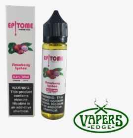 Strawberry Lychee By Epitome Blends Eliquid *clearance* - Vapers Edge, HD Png Download, Free Download