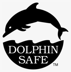 Dolphin Safe Logo Png Transparent - Logo Dolphin Safe Vector, Png Download, Free Download