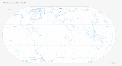 1 12 Blue White Map World - Map, HD Png Download, Free Download
