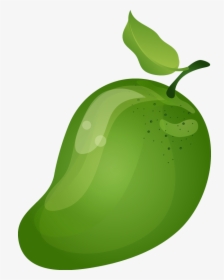 Transparent Mango Tree Png - Green Mango Clip Art, Png Download, Free Download