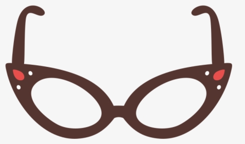 Cat Eye Glasses Clipart, HD Png Download, Free Download