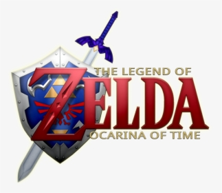 Ocarina Of Time Png - Zelda Oot 3d Logo, Transparent Png, Free Download