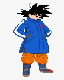 Goku With Blue Jacket, HD Png Download, Free Download